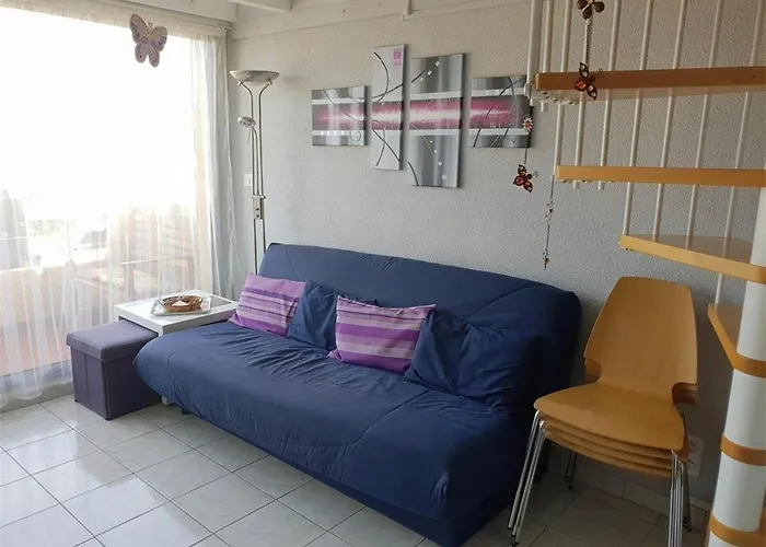 아파트 T3 Avec Mezzanine, Piscine, Parking Prive - 300m De La - - Fr-1-388-158
