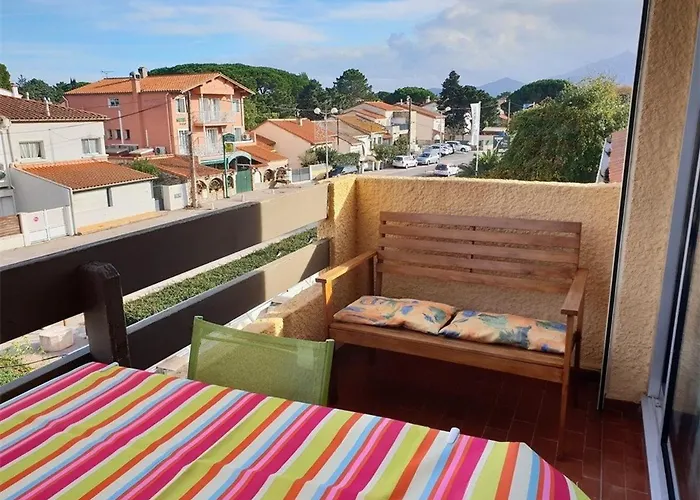 T3 Avec Mezzanine, Piscine, Parking Prive - 300m De La - - Fr-1-388-158 아르젤레쉬르메르