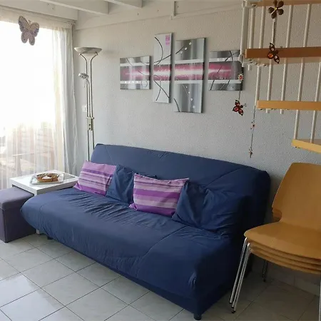 Apartment T3 Avec Mezzanine, Piscine, Parking Prive - 300m De La - - Fr-1-388-158